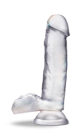 Blush B Yours Diamond Gleam Clear Realistic Dildo with Suction DONGS